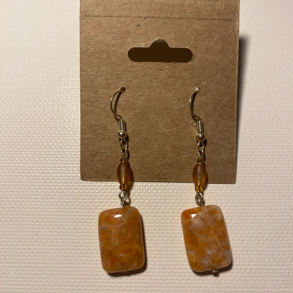 Handmade Stone Earrings